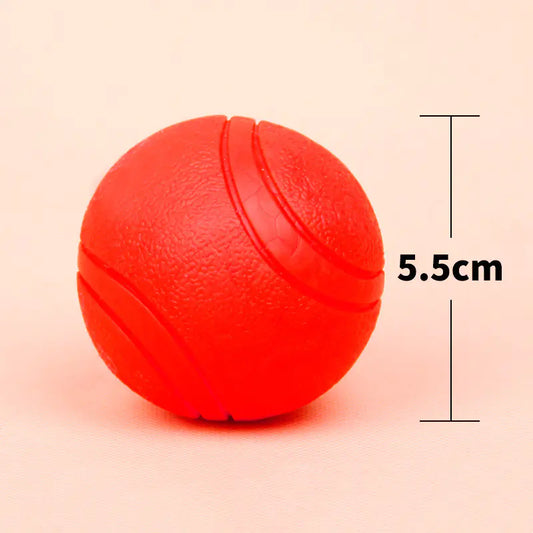 Elastic Rubber Ball for Dogs – Bite‑Resistant Bouncy Chew Toy