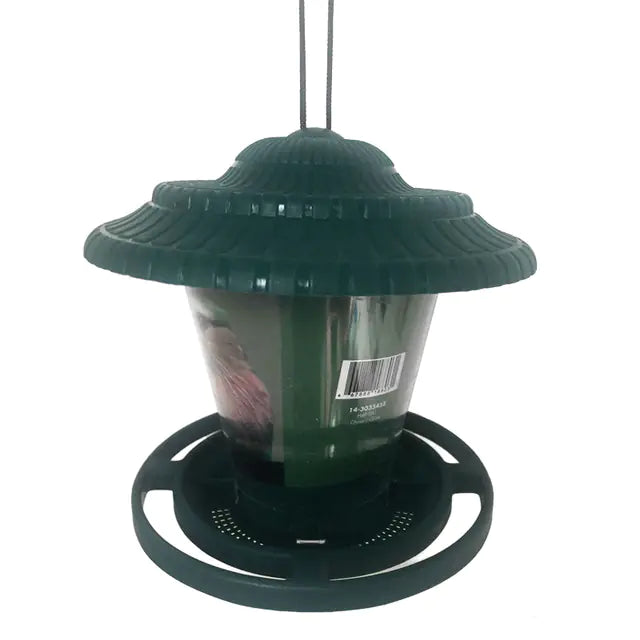 Transparent Hanging Bird Feeder for Indoor & Outdoor Use – 6‑Side Seed Station