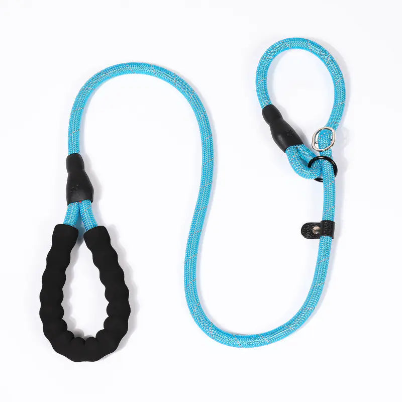Reflective Silk Pet Leash with Explosion-Proof Design – Durable Polyester Lead (1.4M–2.0M)