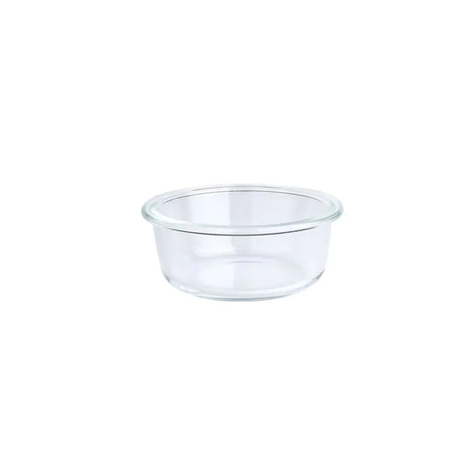 Glass Pet Bowl with Neck Support – Elevated Double Diner for Cats & Dogs (480ml/800ml)