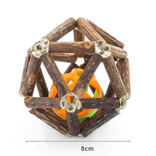 Cat Toy Set with Catnip & Polygonum Dental Chew Balls – Natural Teeth Cleaning 8cm