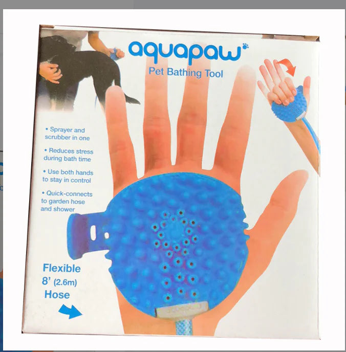 Silicone Massage Shower Head for Dogs and Cats – Gentle Pet Bath Brush