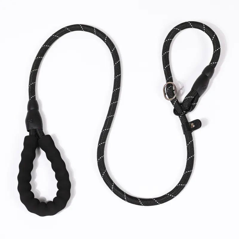 Reflective Silk Pet Leash with Explosion-Proof Design – Durable Polyester Lead (1.4M–2.0M)