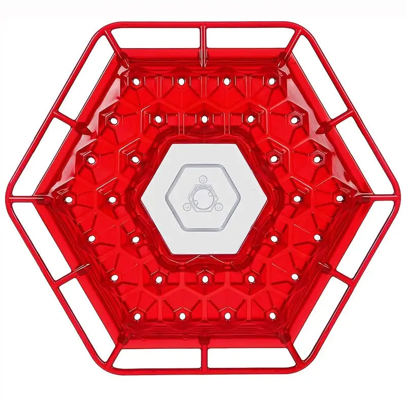 Hanging Hummingbird Feeder for Garden – Lightweight Plastic Nectar Station