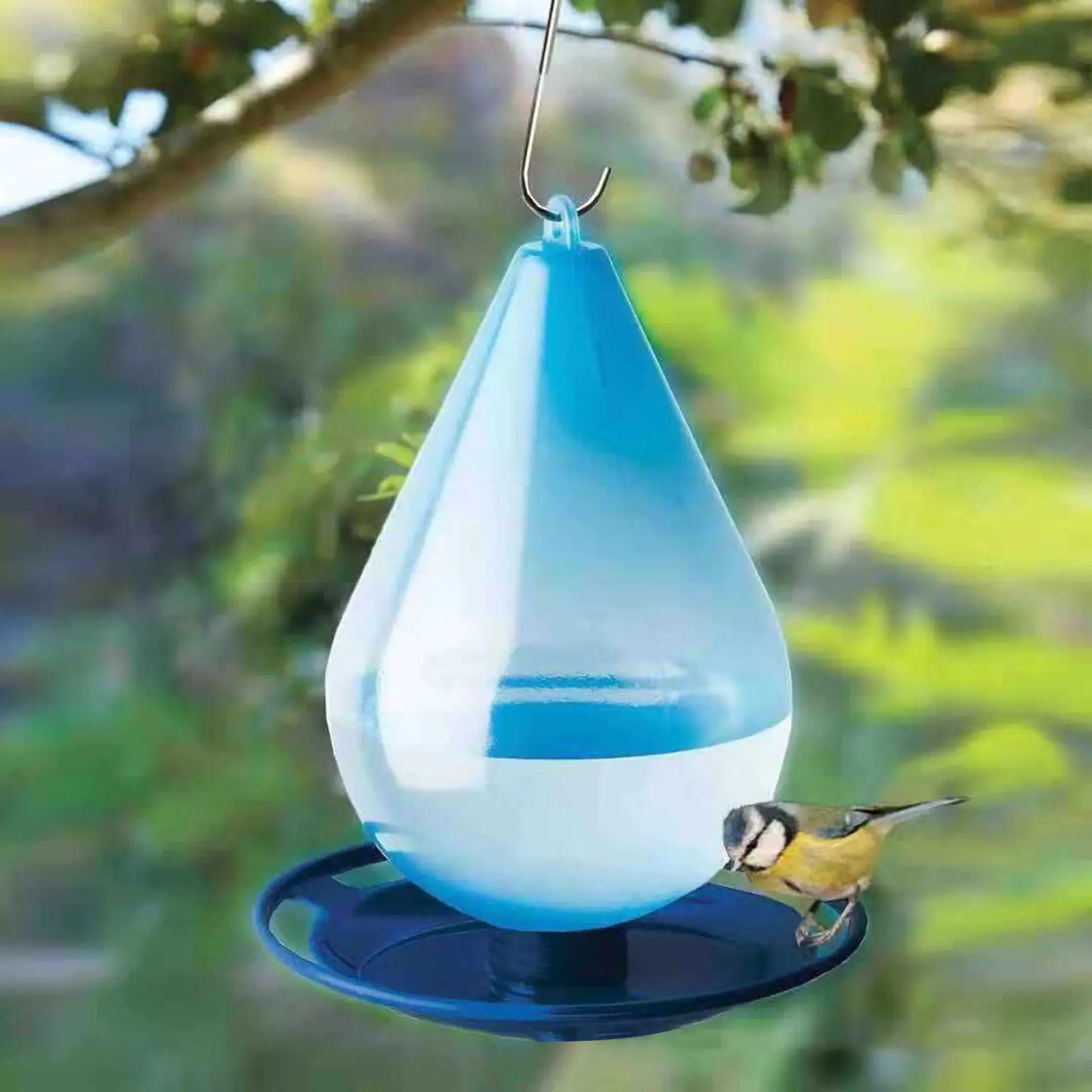 Droplet Bird Waterer for Outdoor Garden Feeding – Hanging Wild Bird Water Feeder