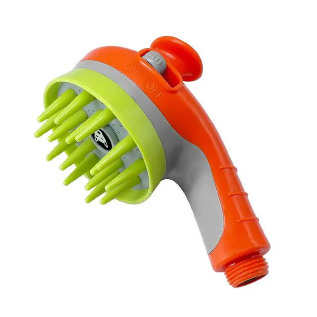 Pet Shower Head Bath Brush for Dogs and Cats – Handheld Massage Sprayer