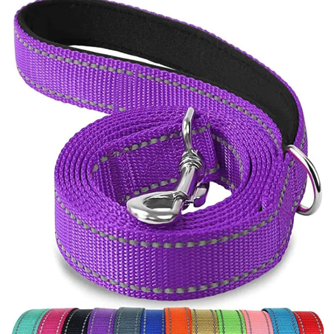 Pet Hand Holding Rope – Durable Polyester Chain Ring Leash for Walking & Training