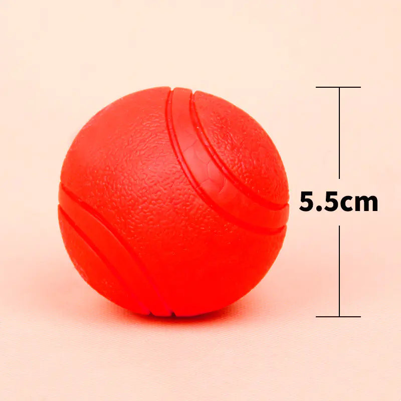 Elastic Rubber Ball for Dogs – Bite‑Resistant Bouncy Chew Toy