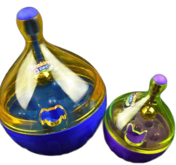Interactive Cat Food Tumbler Toy – Slow Feeder Ball Dispenser for Mental Stimulation