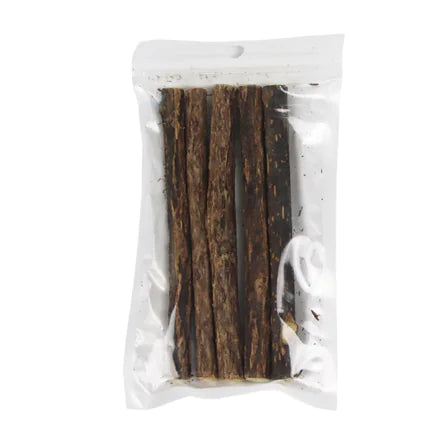 Natural Cat Chew Sticks with Fruit Flavor – 100% Polygonum Dental Toy 5-Pack 100mm