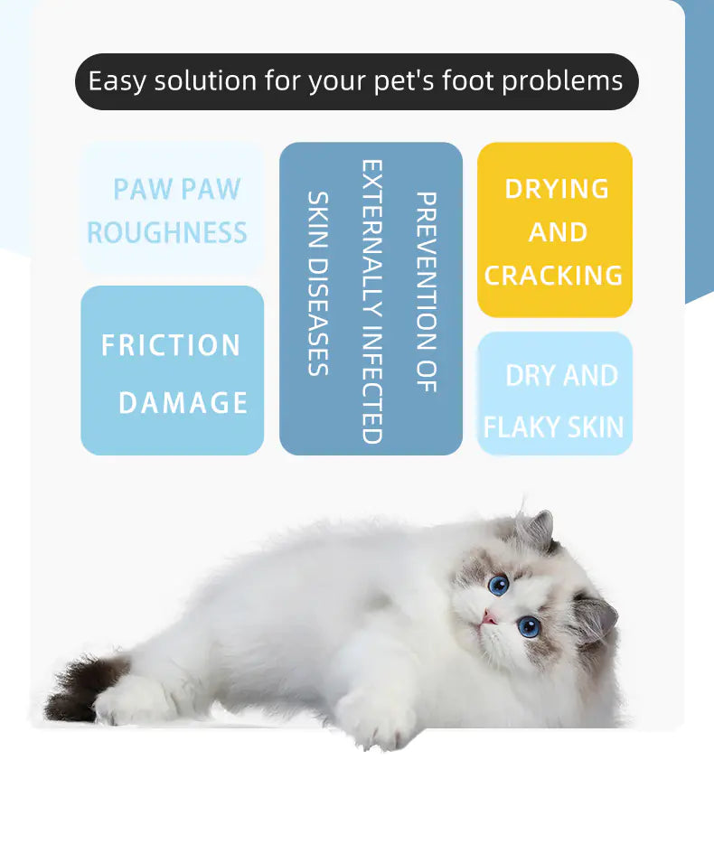 Dog Paw & Claw Care Cream 50g – Milk-Scented Balm for Dry, Cracked Pads