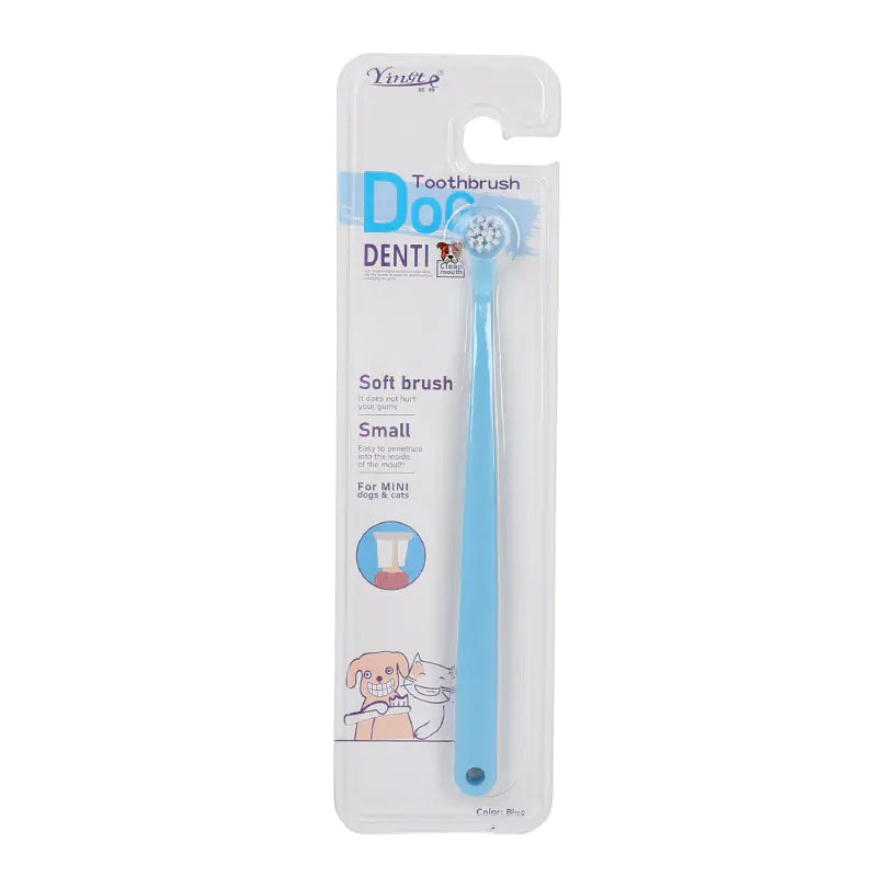 Soft Dog Toothbrush for Grooming and Oral Care – Gentle Pet Dental Brush