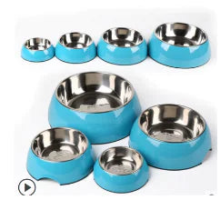 Multi-Color Stainless Steel Pet Bowl – 9 Vibrant Colors All Sizes for Cats & Dogs