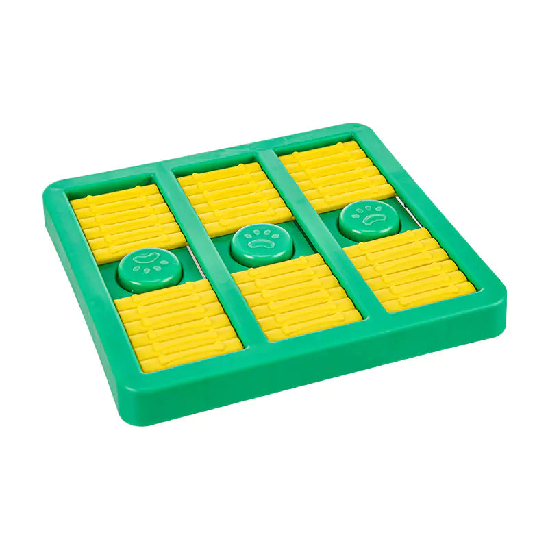 Rotating Interactive Dog Toy with Food Dispenser – Educational Slow Feeder