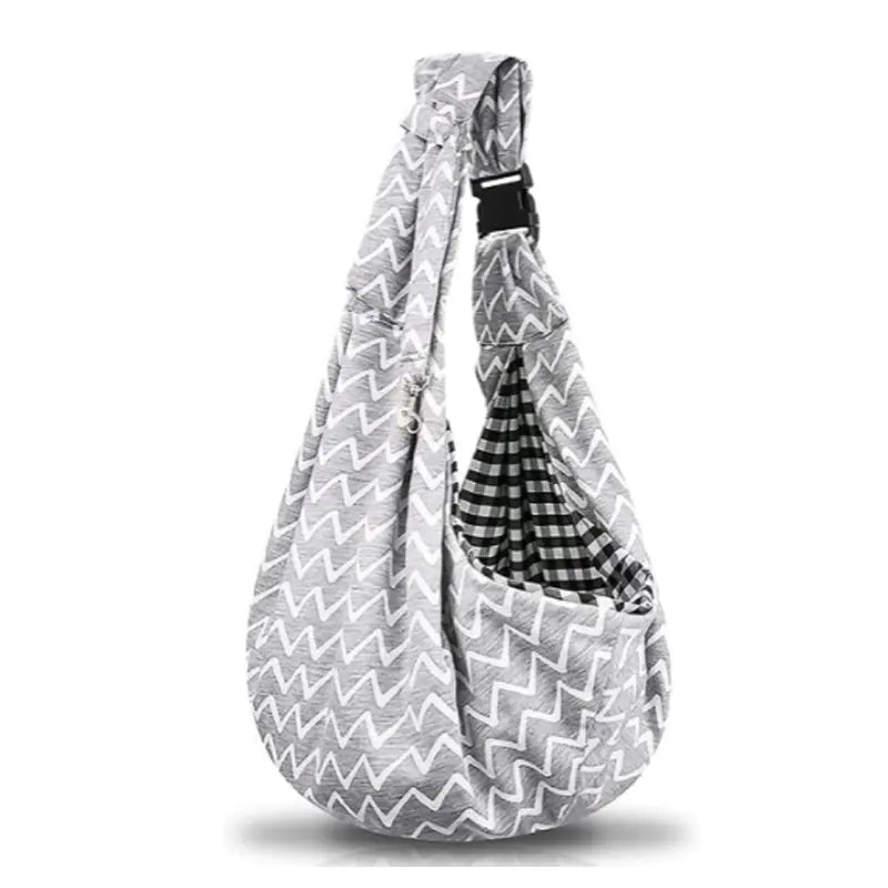 Large Capacity Foldable Pet Backpack for Cats – Portable Shoulder & Crossbody Carrier